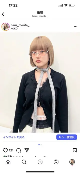 ショート カラー HARU//原宿🤍 リピート率NO.1のヘアスタイル