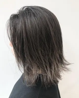 ミディアム カラー 🦄インナーカラー 🦄貫井彩花のヘアスタイル