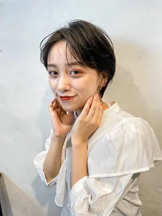 ショート カラー ハイライト/ショート /ボブ/RYOHEIのヘアスタイル