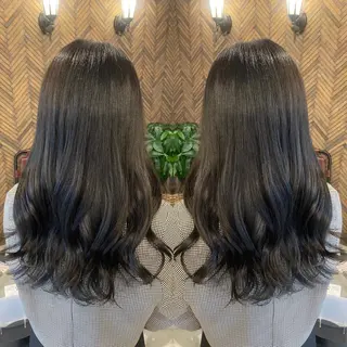 ロング カラー tocca 💜石田愛結💜のヘアスタイル