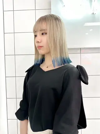 ミディアム カラー wico こののヘアスタイル