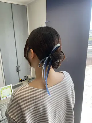 ミディアム ヘアアレンジ Felice Erikaのヘアスタイル