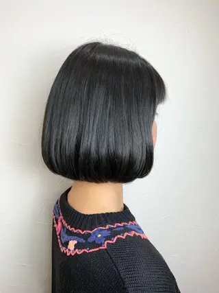 ショート 縮毛矯正&髪質改善/ きょうの🐺のヘアスタイル