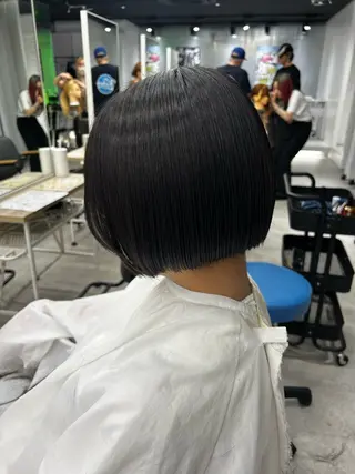 ショート メンズ/ボブ/パーマ /くるみのマツエク・マツパデザイン