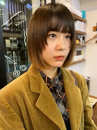 ショート 鳥海 海のヘアスタイル