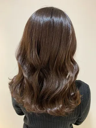 セミロング 🍓韓国ヘア レイヤ ーカット🍓笠原 葵のヘアスタイル