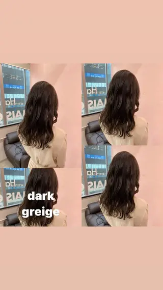 ミディアム カラー RIYA❤︎ Aujuaソムリエのヘアスタイル
