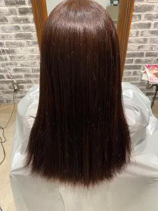 ロング カラー 顔周りカット/透明感 カラー/rioのヘアスタイル