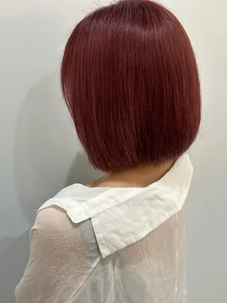 カラー YoLo.所属・村上 ななみのヘアスタイル