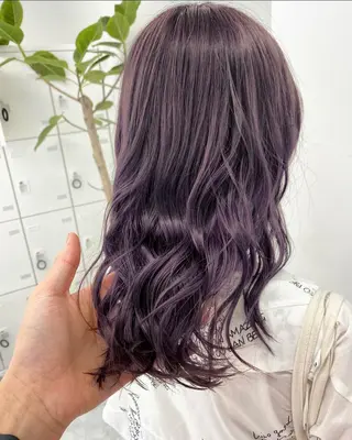 ロング カラー パーマ ヘアアレンジ M&K　上田店所属・M&K 上田店の眉毛・アイブロウイメージ