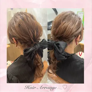 ロング ヘアアレンジ 推し活美容師 🩵 Hayashiのヘアスタイル