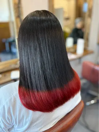 セミロング カラー ナギサ 🐶のヘアスタイル