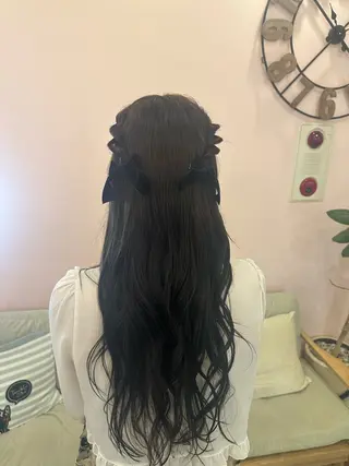 ヘアアレンジ ✂️当日予約OK🪑 🎀和氣七星💟のヘアスタイル