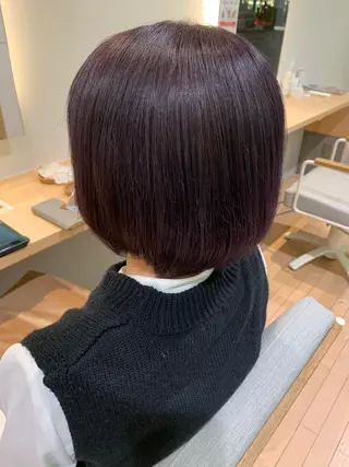 カラー 村松 萌のヘアスタイル