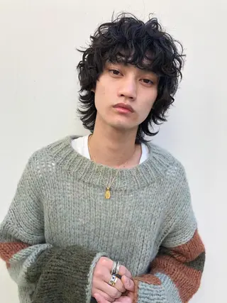 パーマ カラー メンズ 💝髪質改善💝_ chlom🌸春🌸のヘアスタイル