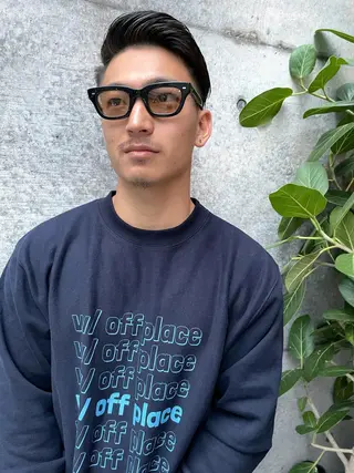 メンズ メンズ特化美容師 ハスイルイのヘアスタイル