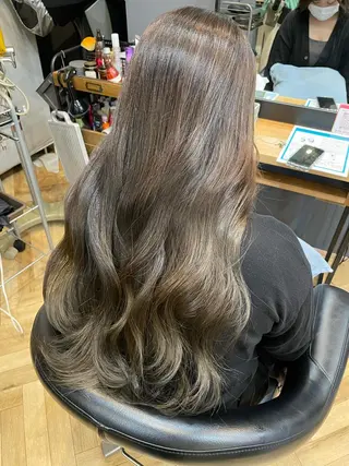 ロング 韓国ヘア/レイヤー 🇰🇷/艶髪/長橋のヘアスタイル