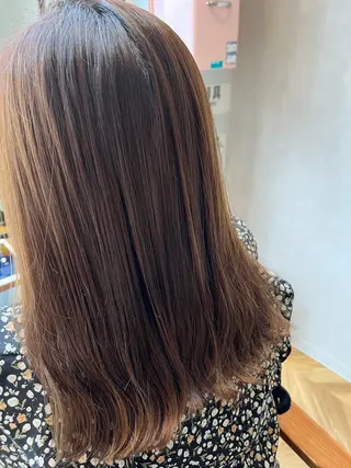 セミロング 💜N°大分💜 三浦のヘアスタイル