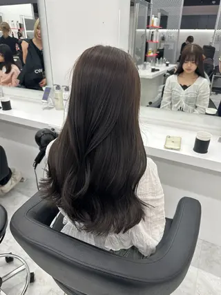 ロング カラー パーマ ヘアアレンジ メンズ キッズ ♥️韓国ヘア レイヤー♥️ゆりのヘアスタイル