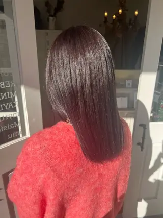 ミディアム カラー 髙橋 秀果のヘアスタイル