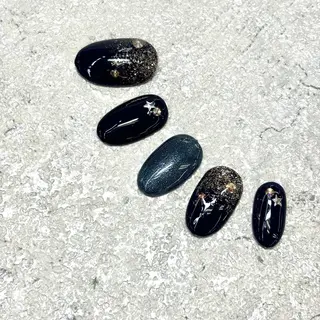 ネイル ⭐︎休業中の練習⭐︎ JNA認定講師髙橋のネイルデザイン