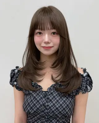 ミディアム sora/レイヤー/ 似合わせカット🎀のヘアスタイル