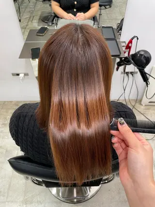 ミディアム an🦋ショートボブ 【東日本橋】のヘアスタイル