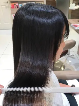 ロング パーマ ウエモト タク ショート/レイヤーのヘアスタイル