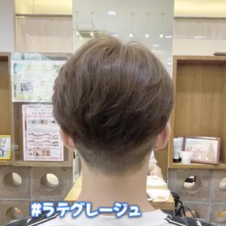 ショート カラー エリアマネージャー 復活の大澤竜馬のヘアスタイル