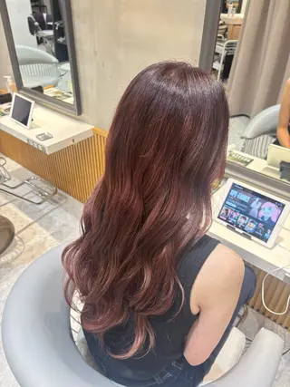 ロング カラー 🎀リオ🎀 /暖色カラーのヘアスタイル