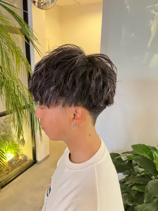 ショート メンズ Salon de  COCO所属・Yuka /ツヤカラー✨のヘアスタイル