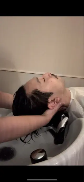 メンズ スパニスト 佐々木のヘアスタイル