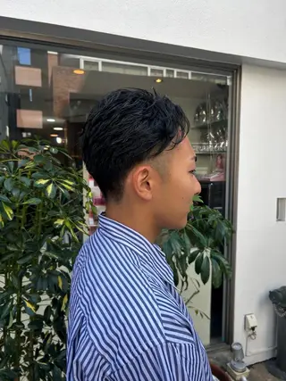 メンズ 🤩垢抜け絶対 💇⭐️✂️石川雄登のヘアスタイル