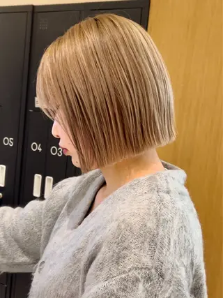 ショート 🎀艶カラー¦髪質 改善🎀ayane♥のヘアスタイル