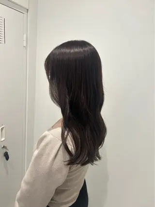 セミロング 🫧艶髪カラー Hanan🎀のヘアスタイル