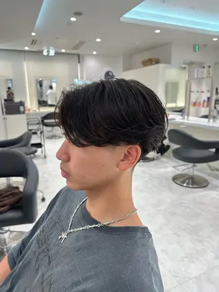 パーマ メンズ 🐺メンズパーマ マッシュ　あさひ🐺のヘアスタイル