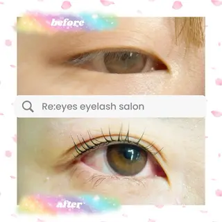 マツエク・マツパ Re:eyes🌙 〜リアイズ〜のマツエク・マツパデザイン