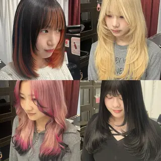 ロング 🫧ハイトーン/ ペールカラー🕊♡雛のヘアスタイル