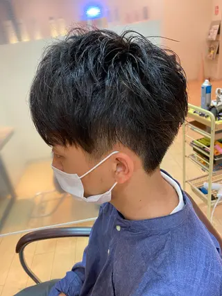 メンズ KAZU所属・安藤 慎悟のヘアスタイル