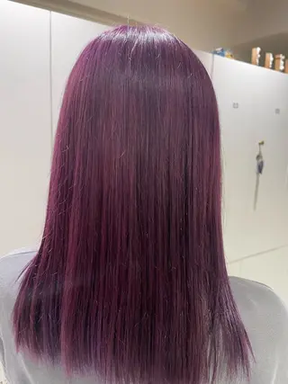 ミディアム カラー モデル募集中🍤 清水 美陽のヘアスタイル
