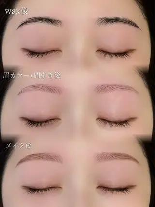 アイブロウ アンフルール SANAのマツエク・マツパデザイン