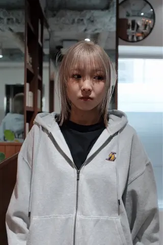 ショート カラー ヘアアレンジ 👑公式👑 Opus hairのヘアスタイル