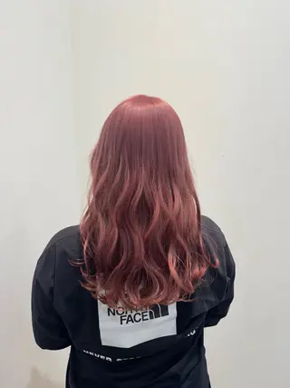 セミロング カラー mir所属・堀越 美羽のヘアスタイル