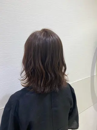 ミディアム カラー ナチュラル艶カラー 🤎maoのヘアスタイル