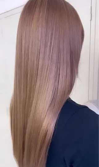 カラー ❄️透明感ブリーチ ❄️TOWA市川のヘアスタイル