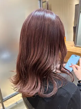 ショート カラー パーマ メンズ 🫧ブリーチ/ボブ /メンズ/🫧RENのヘアスタイル