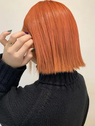 ミディアム カラー N° rico 名駅のヘアスタイル