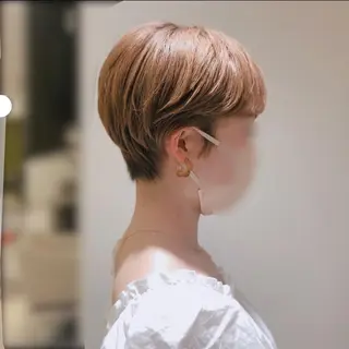ショート 小野寺 モエカのヘアスタイル
