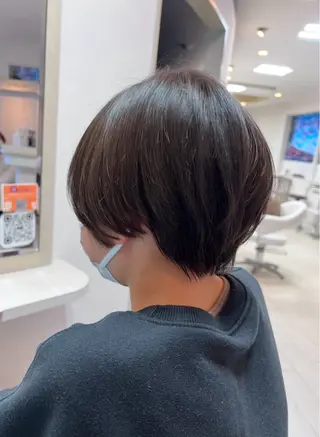 ショート アミーベル🧸🧡 廿日市本店のヘアスタイル