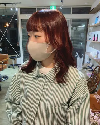 セミロング OLTI所属・中村 勇星のヘアスタイル